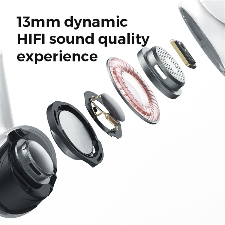 JOYROOM JR-T03Spro Wireless TWS Earphones Bluetooth 5.0 Headphones ANC Noise Reduction Earphones with Charging Case-4
