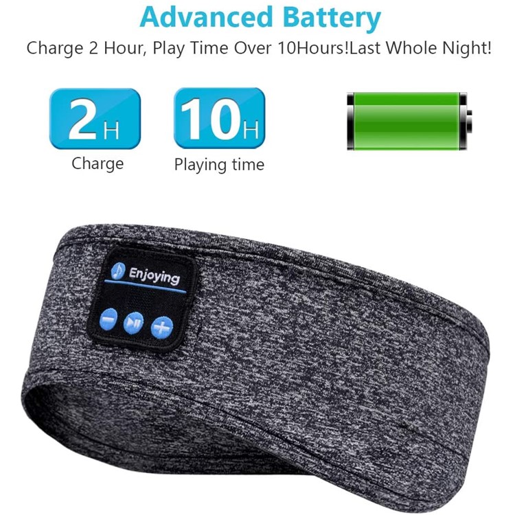 Sleep Eye Mask Sleeping Mask Bluetooth Earphone Headphone Sports Headband-6