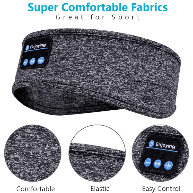 Sleep Eye Mask Sleeping Mask Bluetooth Earphone Headphone Sports Headband-8