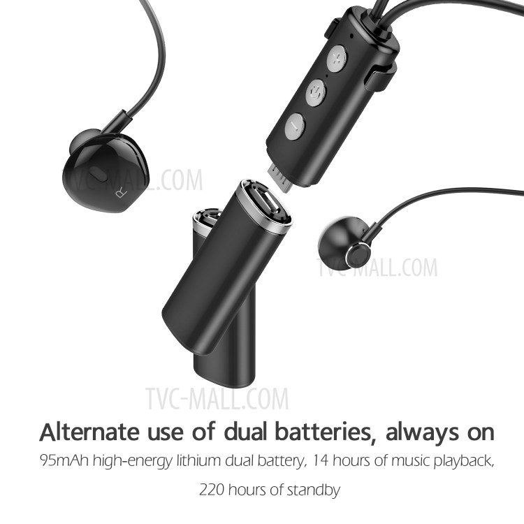 LEMONDA YH03 Bluetooth 5.0 Magnetic Earphones IP2 Waterproof Sports Headphones-2