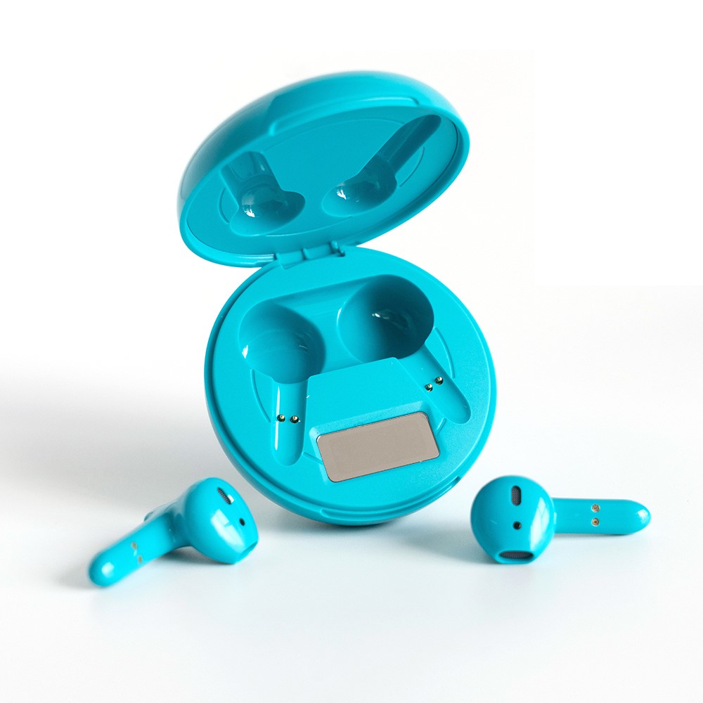 J63 Bluetooth Earbuds Touch Control In-ear HiFi Earphone with LED Battery Display - Green-1