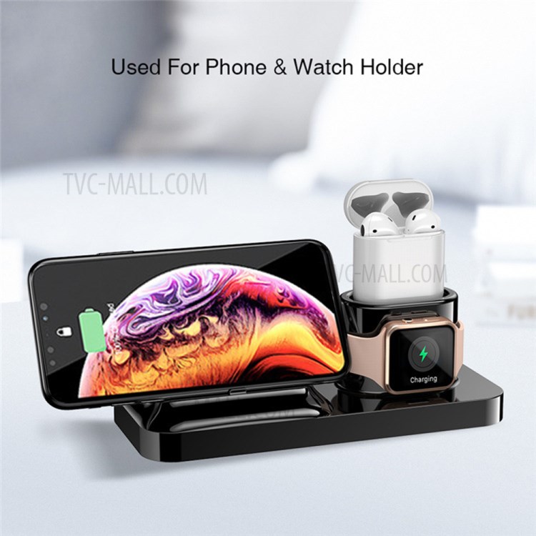 RAXFLY 3-in-1 Phone Magnetic Charger Holder Wireless Charger for iPhone AirPods Apple Watch-5