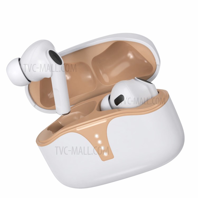 M20 Bluetooth Wireless Earphones Active Noise Canceling Earbuds Sports ANC Touch Control Headphones, White-2