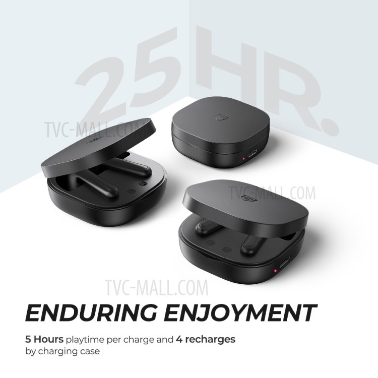 SOUNDPEATS TrueAir2 True Wireless Bluetooth Earphones CVC Noise Reduction Earbuds Stereo In-Ear Headsets - Black-5