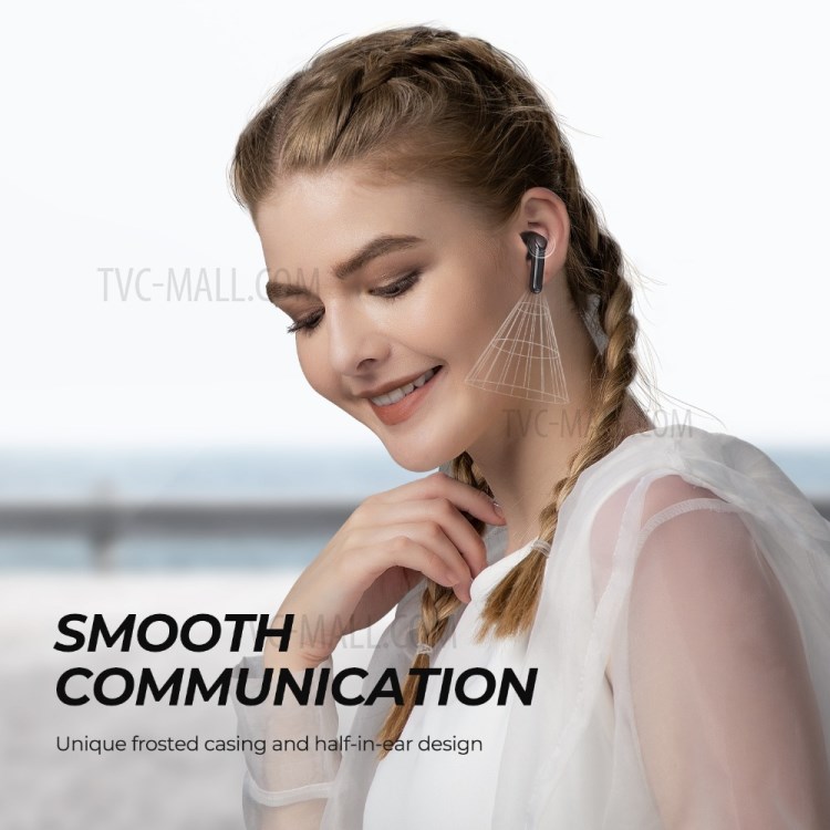 SOUNDPEATS TrueAir2 True Wireless Bluetooth Earphones CVC Noise Reduction Earbuds Stereo In-Ear Headsets - Black-6