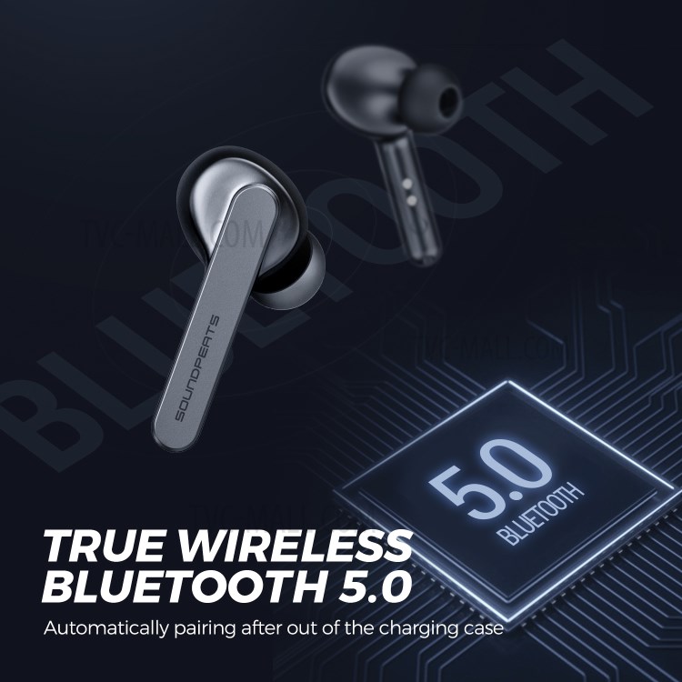 SOUNDPEATS Truecapsule True Wireless TWS Bluetooth 5.0 Erabuds Auto-Pair Earphones Headset-6