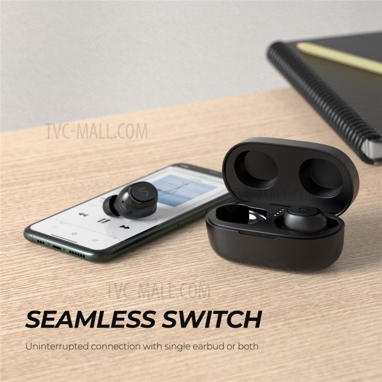 SOUNDPEATS TrueFree2 Wireless Bluetooth 5.0 Earbuds IPX7 Waterproof In-Ear Stereo Earphone Headsets-3