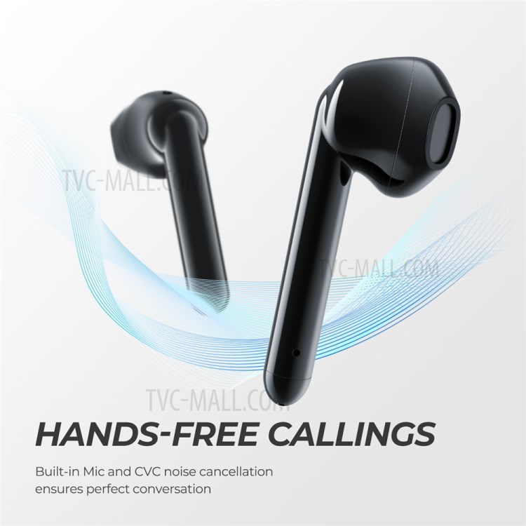 SOUNDPEATS TrueAir QCC3020 Bluetooth 5.0 TWS Earphone HiFi Stereo APTX Wireless Earbuds Touch Control Headset - Black-5