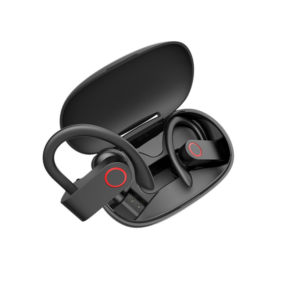 A9S Bluetooth-ohr-montierte Ohrhörer Wireless Headset HD Call Kopfhörer Ohrhänge-kopfhörer-2