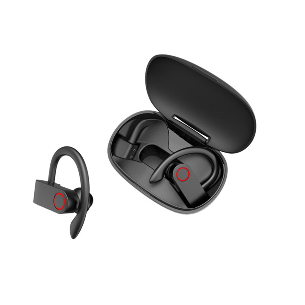 A9S Bluetooth-ohr-montierte Ohrhörer Wireless Headset HD Call Kopfhörer Ohrhänge-kopfhörer-3