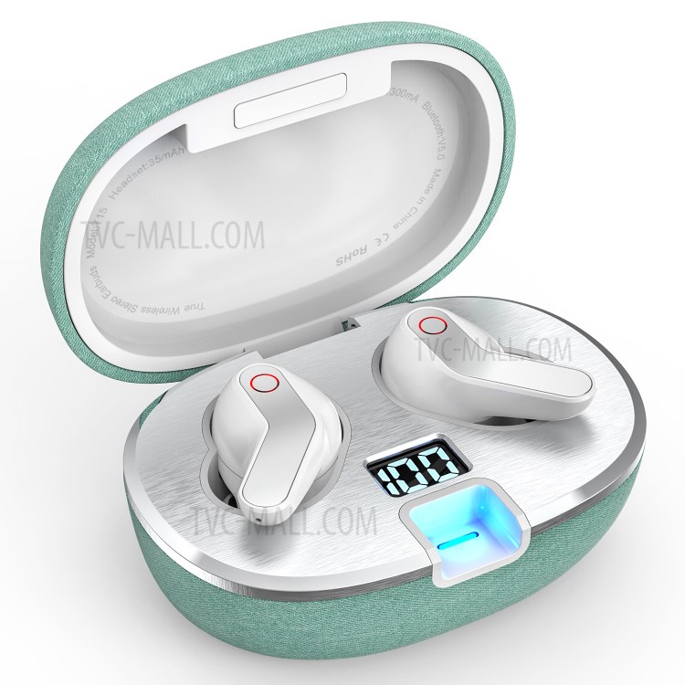 ONIKUMA T15 Wireless Headphones Bluetooth 5.0 Earphone Bass Stereo Earbuds - Green-3