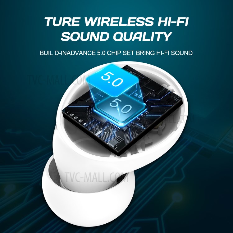 ONIKUMA T15 Wireless Headphones Bluetooth 5.0 Earphone Bass Stereo Earbuds - Green-8