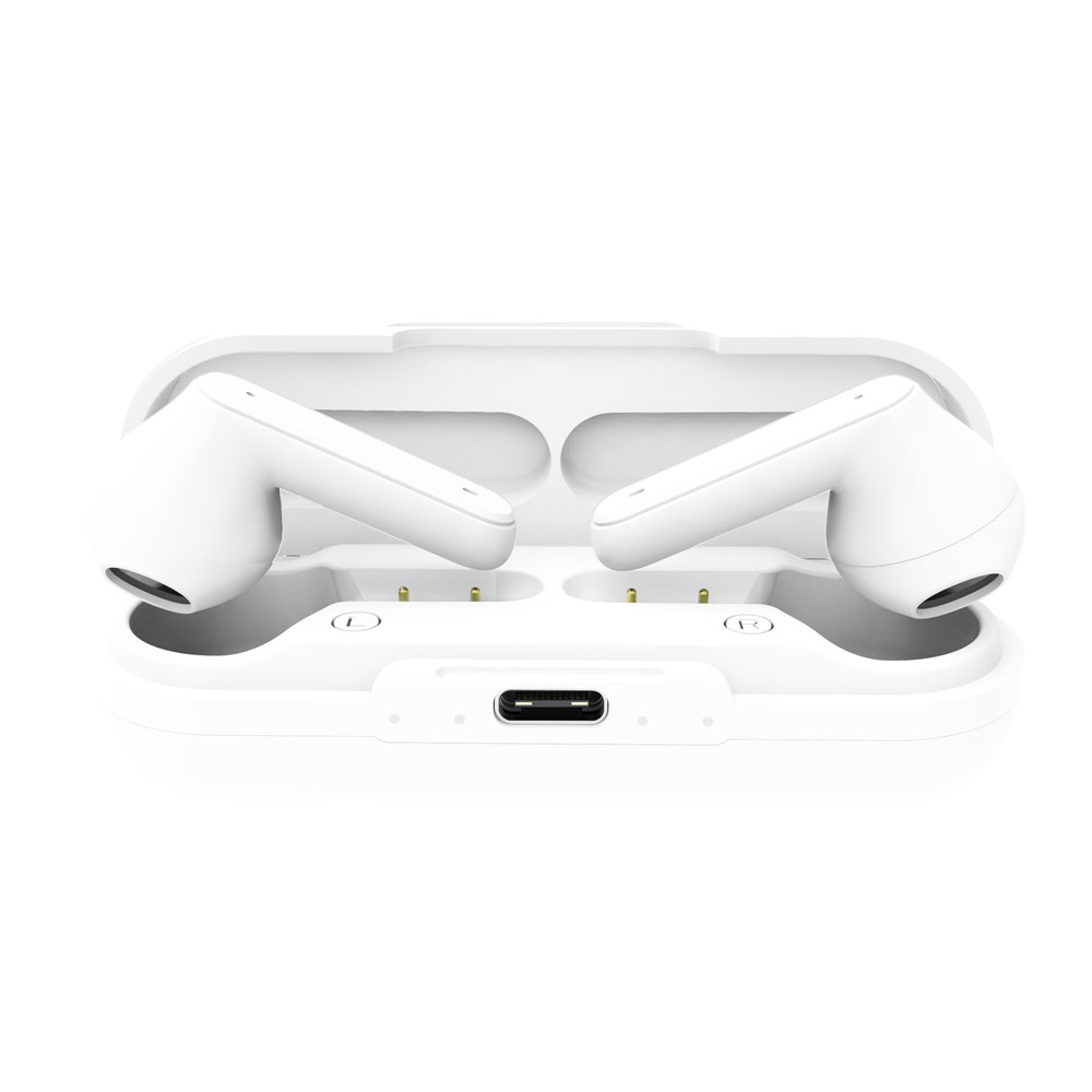 PRO-X TWS Wireless Bluetooth Earphones Touch Control Stereo Headset Earbuds with Charging Case - White-2
