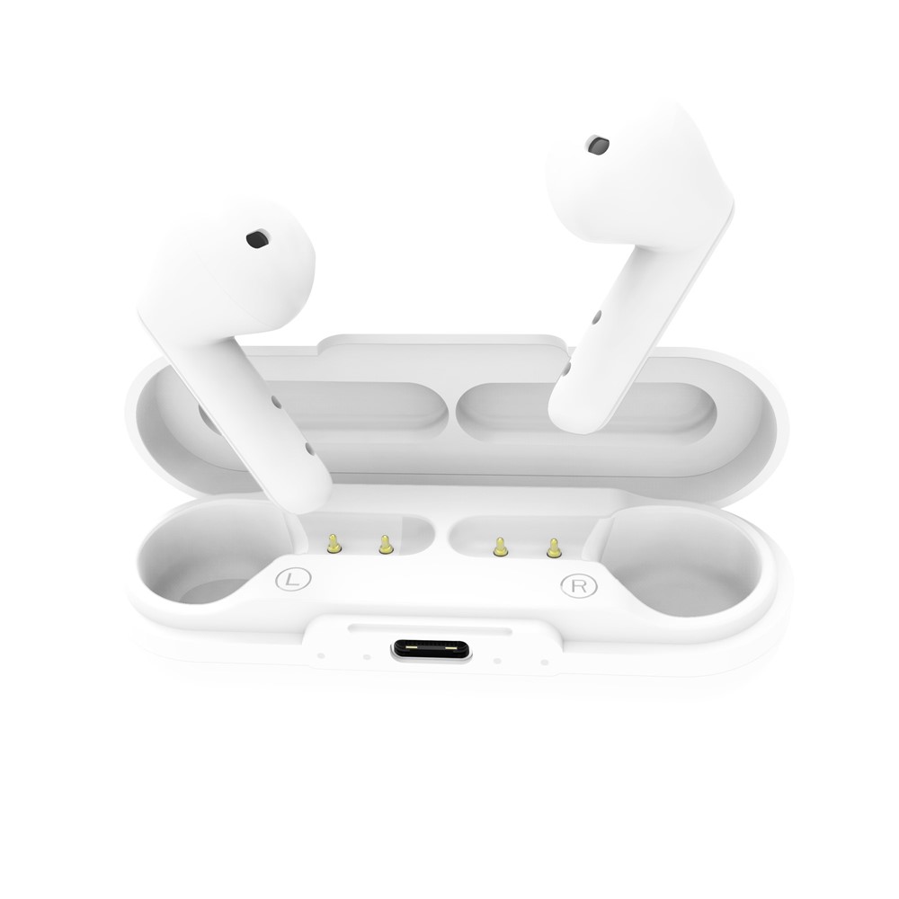 PRO-X TWS Wireless Bluetooth Earphones Touch Control Stereo Headset Earbuds with Charging Case - White-5
