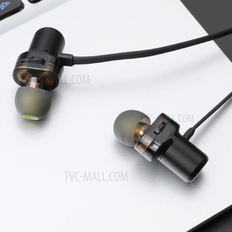 AWEI X680BL Sport Neckband Bluetooth Headset Dual Moving Coil Wireless Sweatproof Earphone - Grey-6