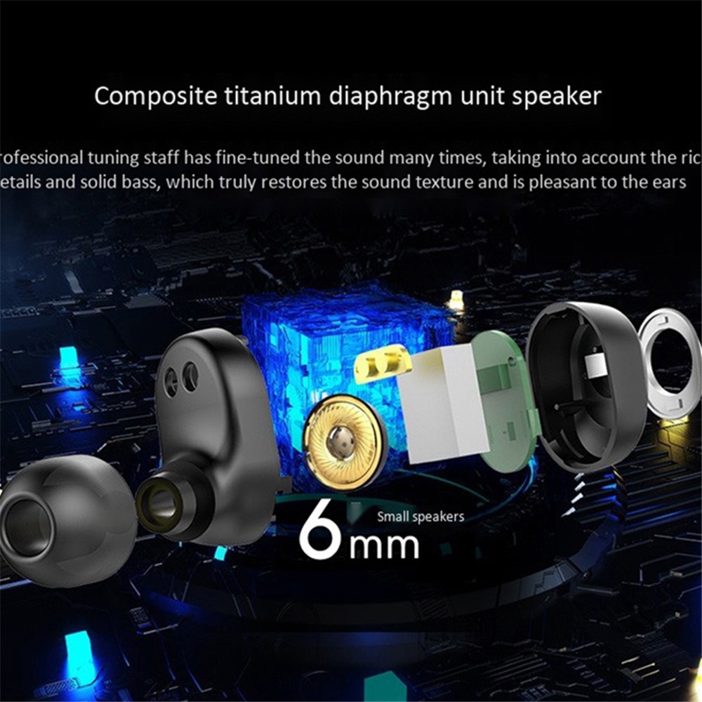 ZEALOT T1 TWS Wireless Touch Sport Earphone Bluetooth 5.0 Mini Earbuds Music Calling Headset with Charging Case-7