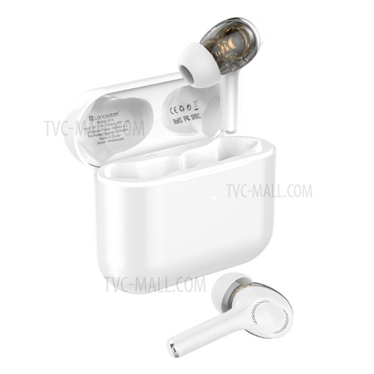 LANGSDOM GT4 Dual Moving Coil TWS Bluetooth 5.0 Wireless Earphone Mini Earbuds Gaming Calling Touch Stereo Headset-1