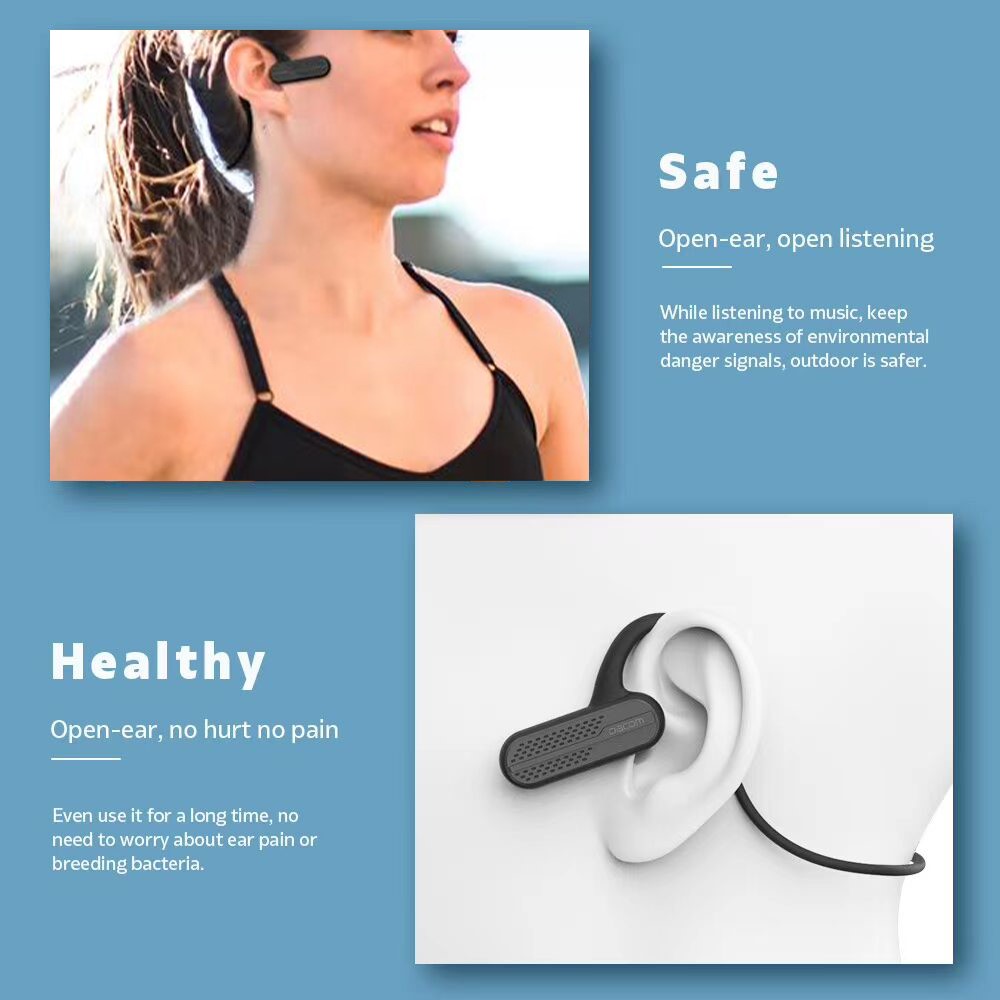 Dacom Airwings G56 MP3 Sports Bluetooth Headphone 8 go Player Open-Ear Wireless Headset-6