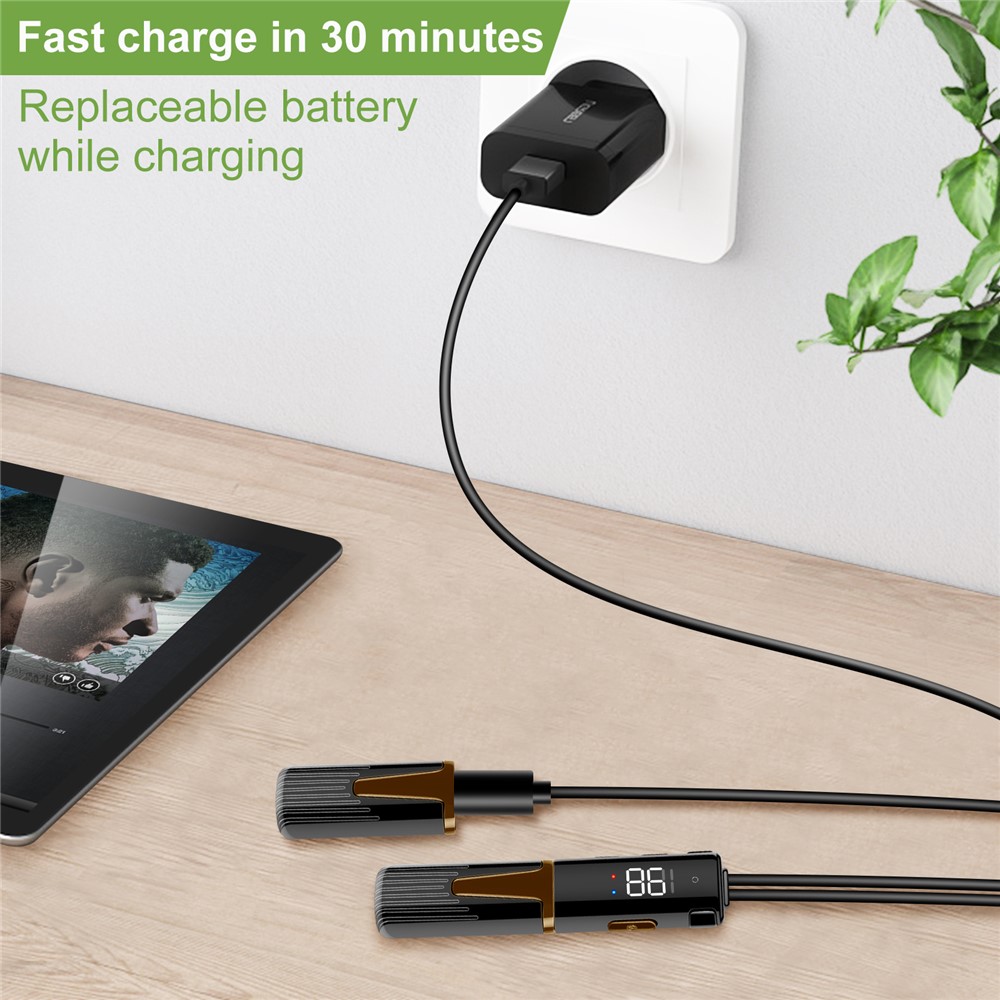 S09 Sport Wireless Bluetooth Earphones Power Display Music Headset-3