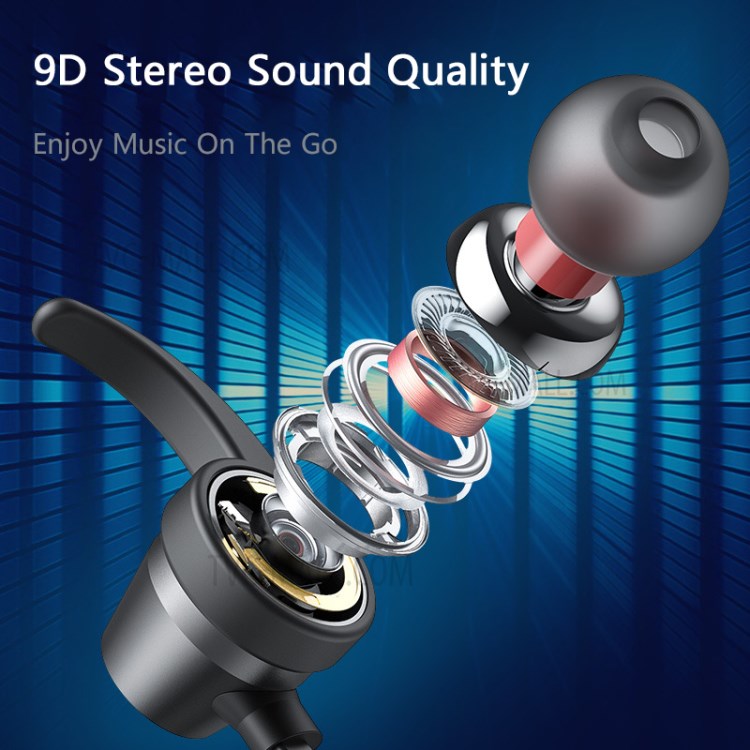 INPHIC N1 Neck Hanging Headset Hands-free Bluetooth 5.0 Wireless Sports Earphone Magnetic Headphone-5