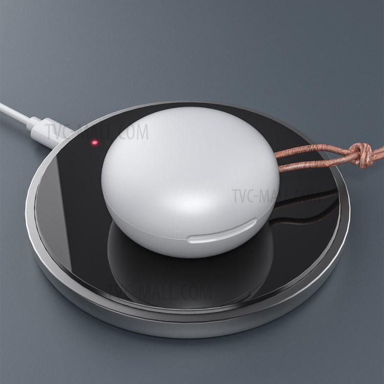F40B Bluetooth 5.0 Earbuds Business Wireless Earphones with Charging Case Support Wireless Charging - Black-6