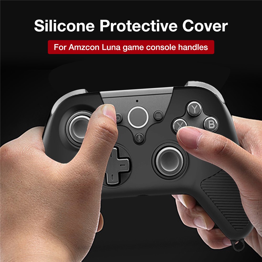 Anti-Slip Grip Silicone Cover Protector Case for SONY PS5 Controller - Black-3