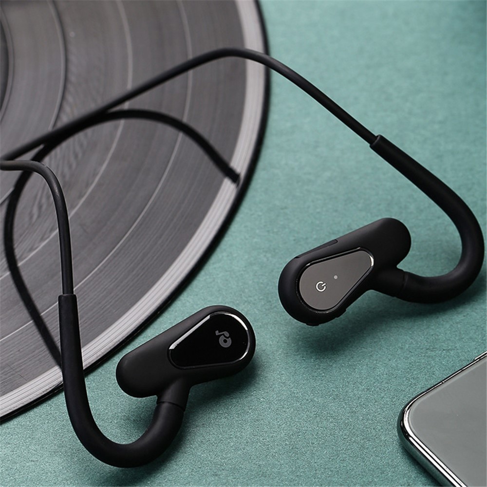 AOGU AOGU-A01 Mini Bone Conduction Earphones Ultralight Bluetooth Headphones for Sports (Live Stream Version) - Black-4