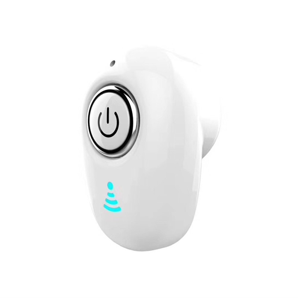 S650 Mini Solo Invisible Orículo Airnional De Auricularios Cancelando Cancelando Aurífio Estéreo Bluetooth Con Micro - Negro