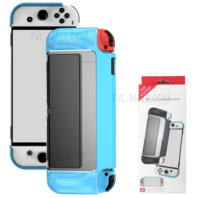 Wholesale Protective Cover Pc Tpu Case For Nintendo Switch Oled Controller Blue From China Tvc Mall Com Wholesale Protective Cover Pc Tpu Case For Nintendo Switch Oled Controller Blue From China Tvc Mall Com