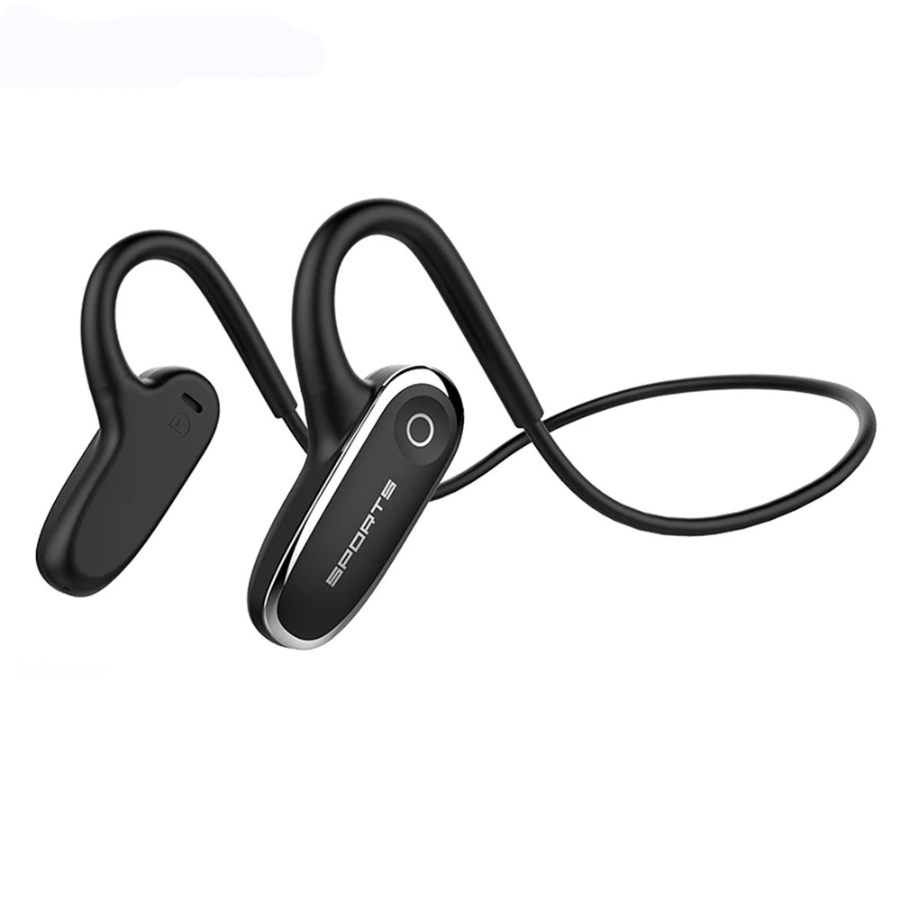 G68 Air Bone Conduction Wireless Bluetooth Headset IPX5 Waterproof Ear Hook Headphones Portable Lightweight Sports Earphones with Mic - Black-2
