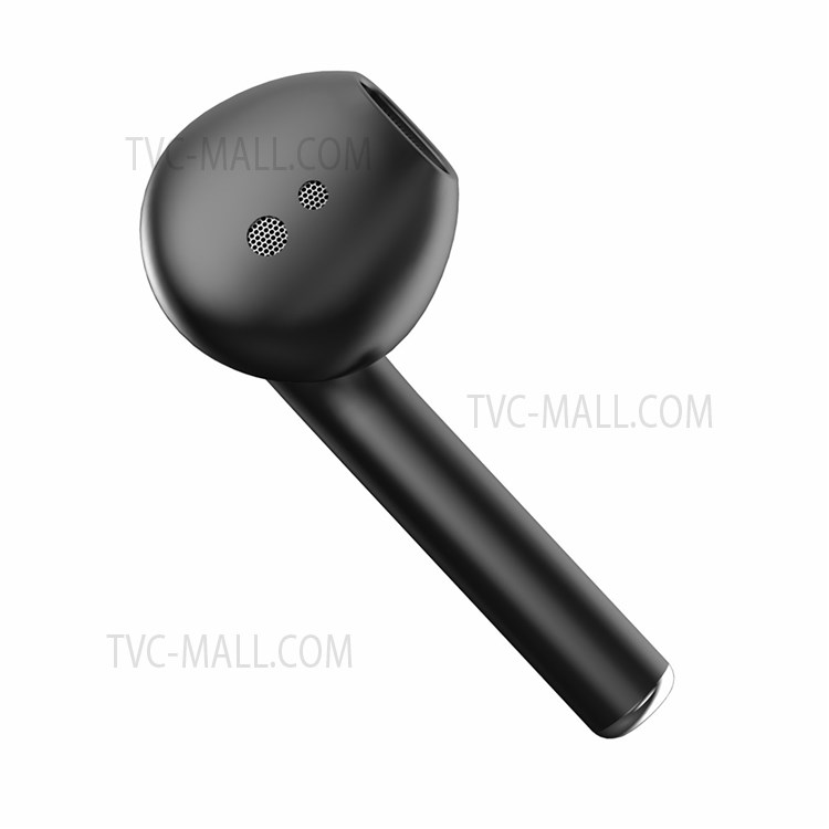 M11 Wireless Stereo Bluetooth Headset IPX5 Waterproof Earbuds BT 5.0 TWS Earbuds Low Power Consumption Earphones with Touch Control Type-C Charging Port - Black-6