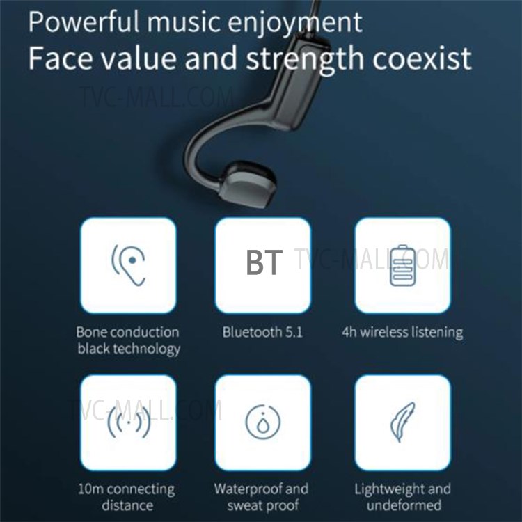 Wholesale G1 Bone Conduction Earphones 