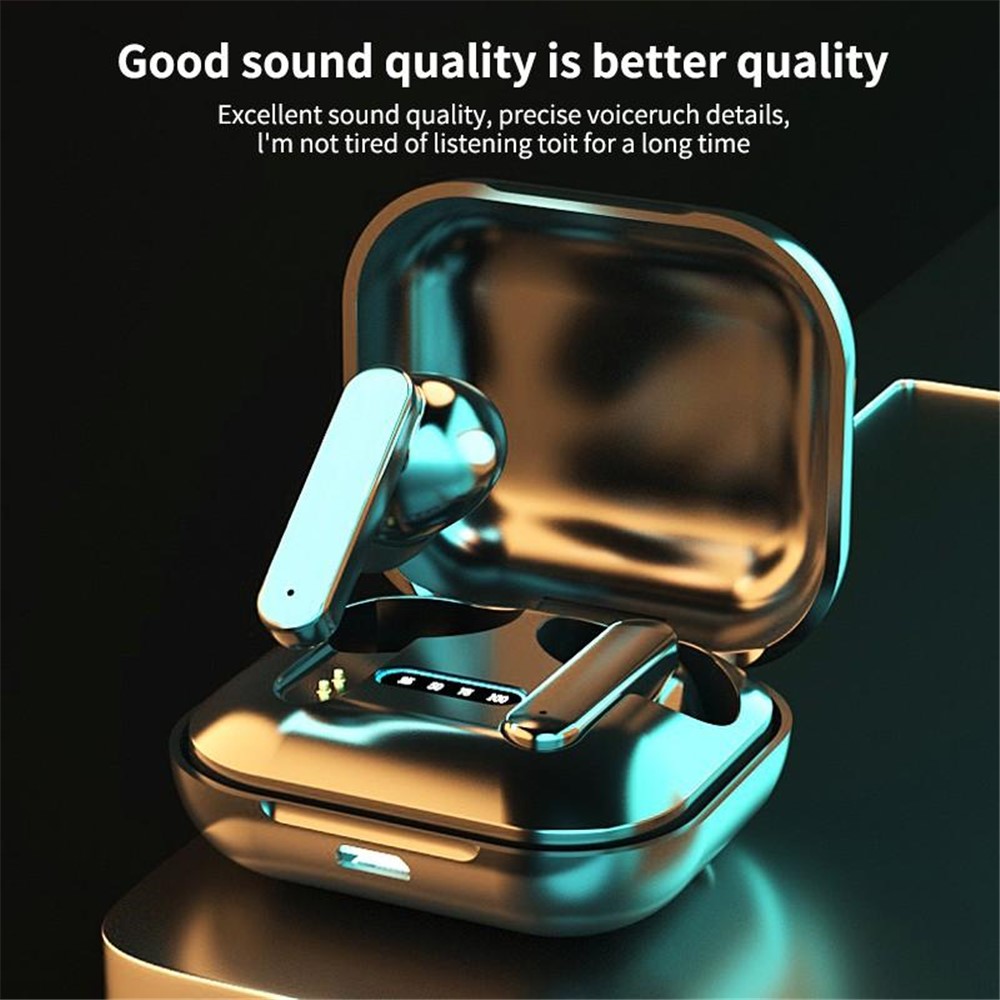 W21 892-d TWS Bluetooth 5.0 Wireless Sports Earbuds HiFi Stereo Music Calling Headset with Charging Case - Black-7