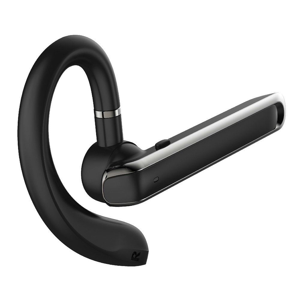880 Business Single Ear Headset ENC Noise Reduction Long Standby Wireless Bluetooth Earphone 180-degree Rotating Ear Hook Headphone - Black-11