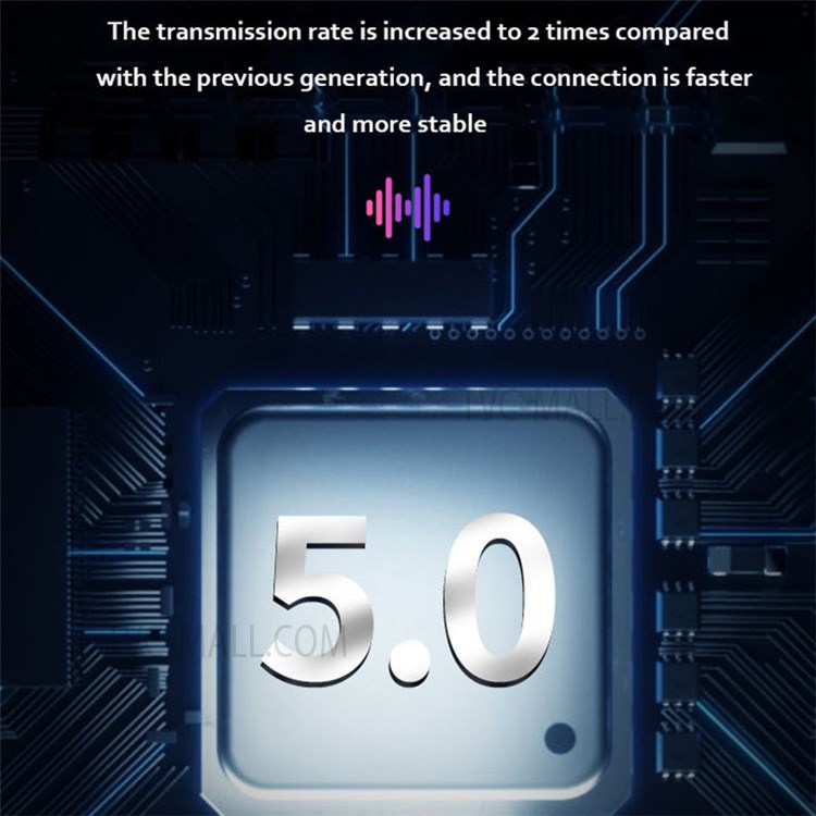 T&G Tg909 Mini Dual Channel Bluetooth Headset IPX4 Waterproof TWS In-Ear Earbuds Wireless Stereo Headset (CE) - Gold-5