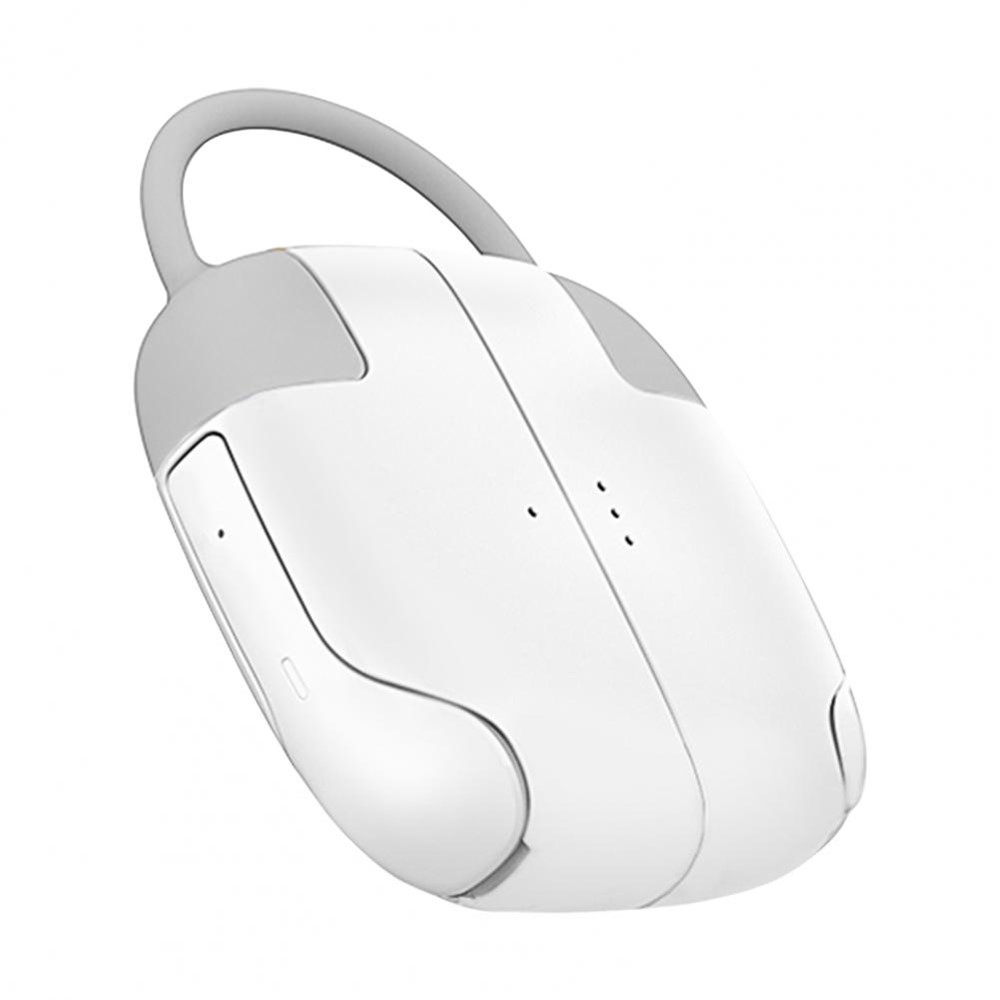 X8 TWS Sports Headphones Waterproof Bluetooth Wireless Deep Bass Earbuds with Separable Charging Box - White-1