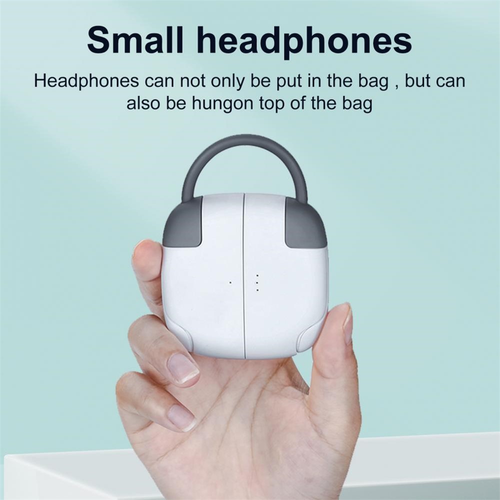 X8 TWS Sports Headphones Waterproof Bluetooth Wireless Deep Bass Earbuds with Separable Charging Box - White-2