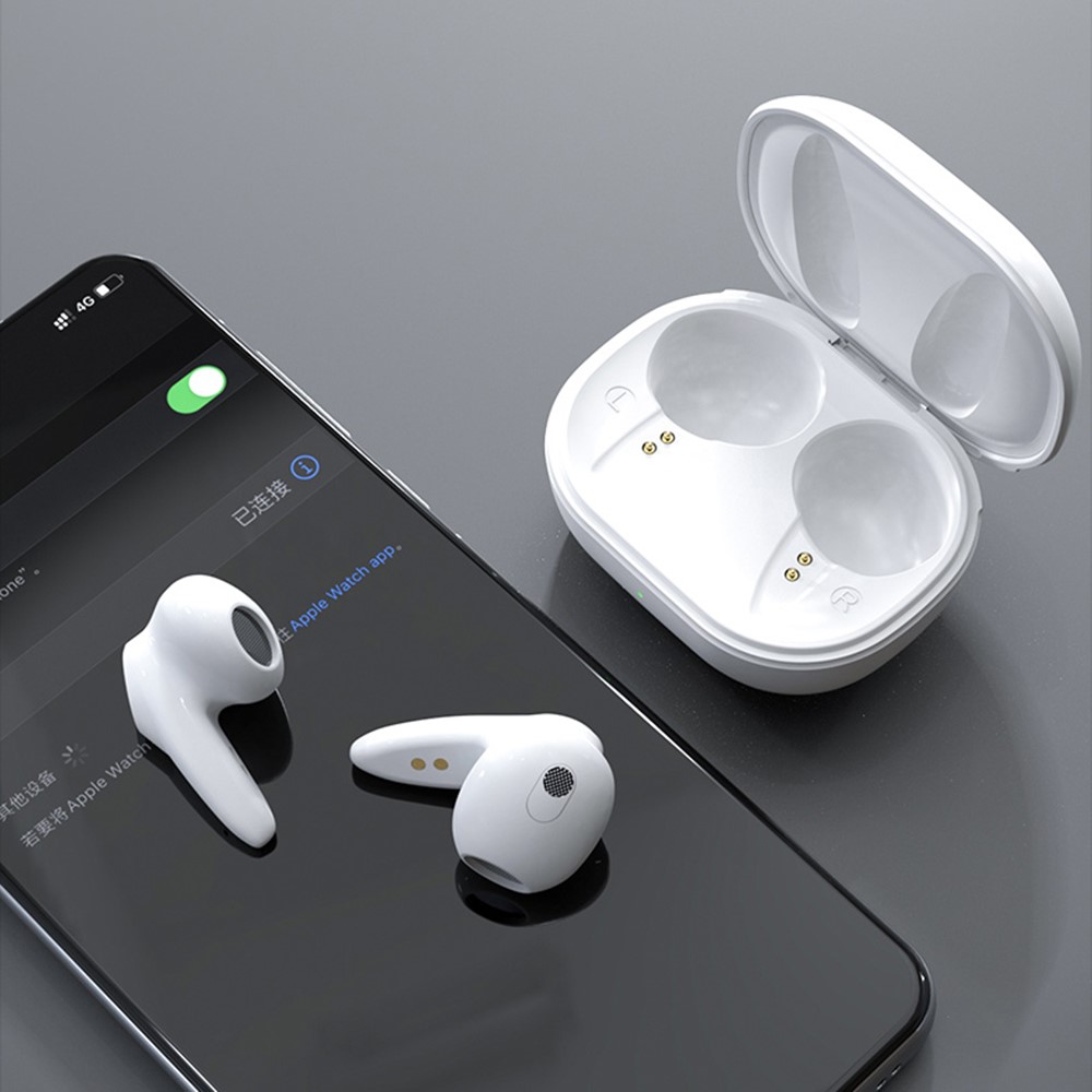 P18 TWS Mini Wireless Bluetooth Earphone Noise Cancelling Stereo Music Calling Sports In-ear Headset - White-8