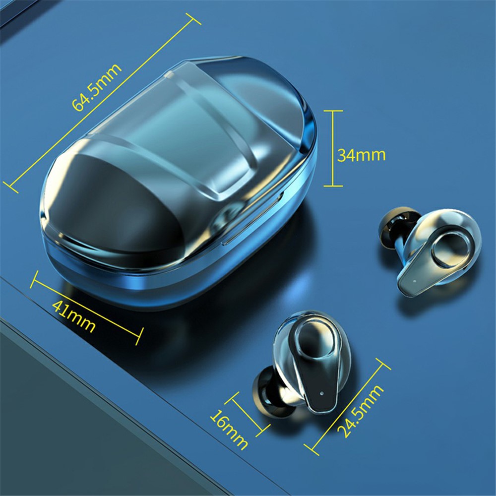 YH09 TWS Wireless Bluetooth Earphone Earbuds LED Digital Display Waterproof Noise Cancelling Music Game Sports Headset-15
