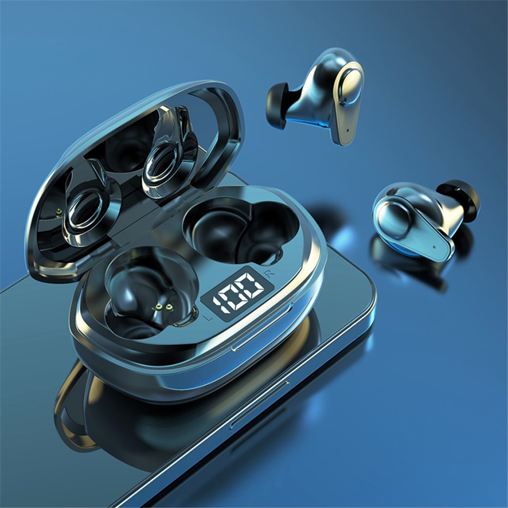 YH09 TWS Wireless Bluetooth Earphone Earbuds LED Digital Display Waterproof Noise Cancelling Music Game Sports Headset-2