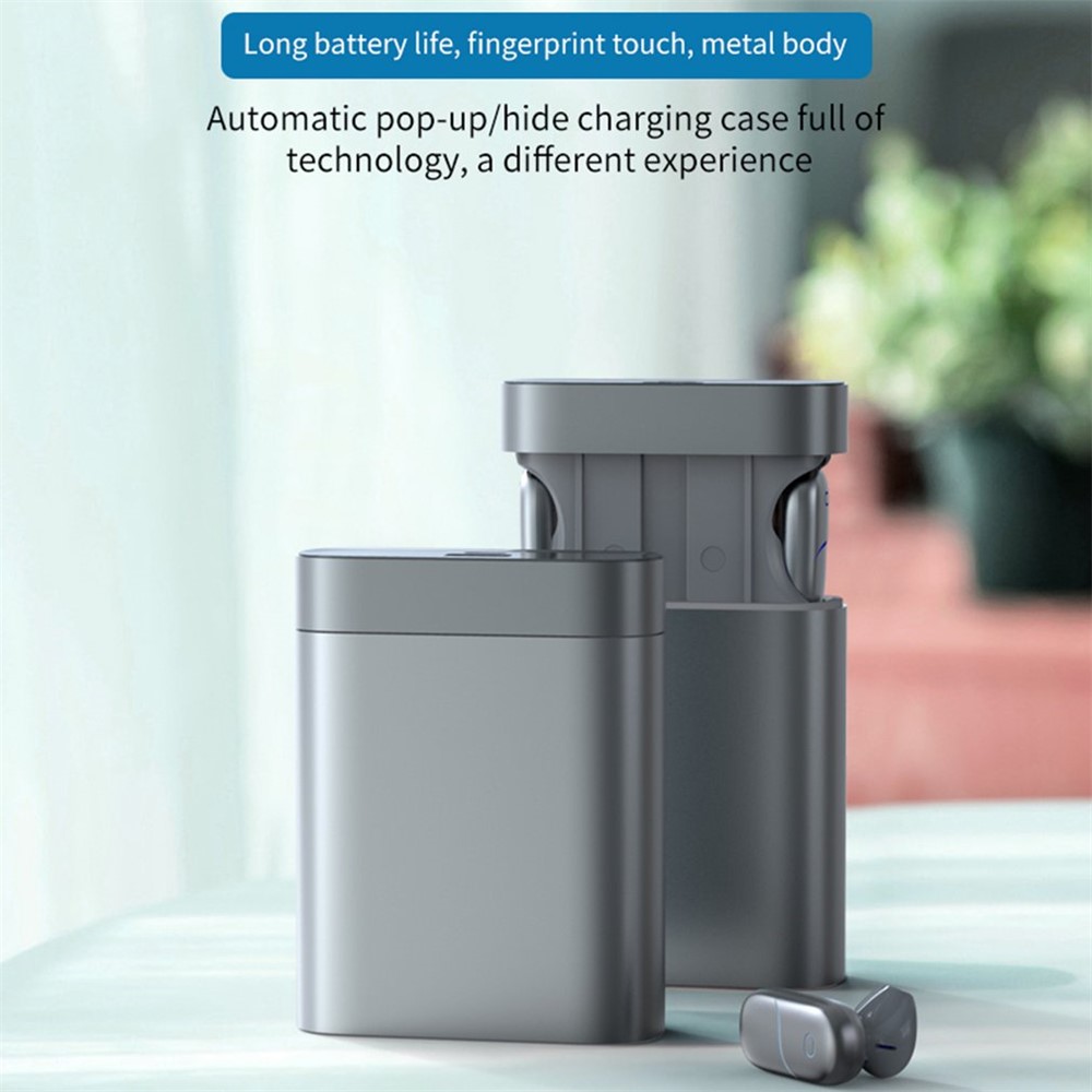 T6 TWS Wireless Bluetooth 5.0 Sports Earphone Earbuds Waterproof Stereo Music Calling Headset with Touch Control Charging Case-8