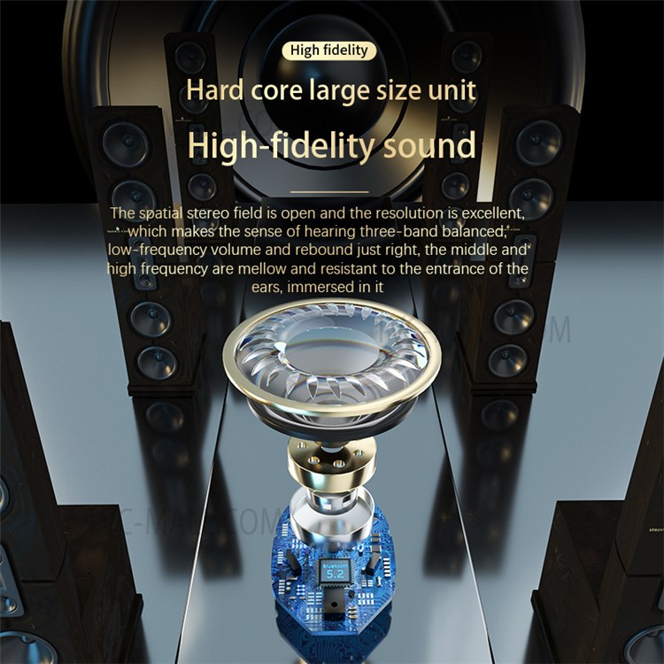 TG03 TWS Wireless Headset Bluetooth 5.2 Headphones In-ear Earbud IPX7 Waterproof Sports Earphones with Mic LED Digital Display-10
