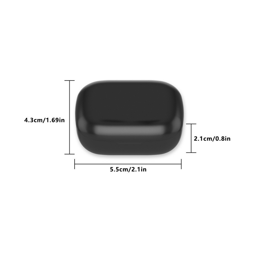 B13 TWS Bluetooth 5.0 Headset Wireless Earphone Stereo Touch Control Earbuds IPX5 Waterproof Sports Headphones with Microphone - Black-7
