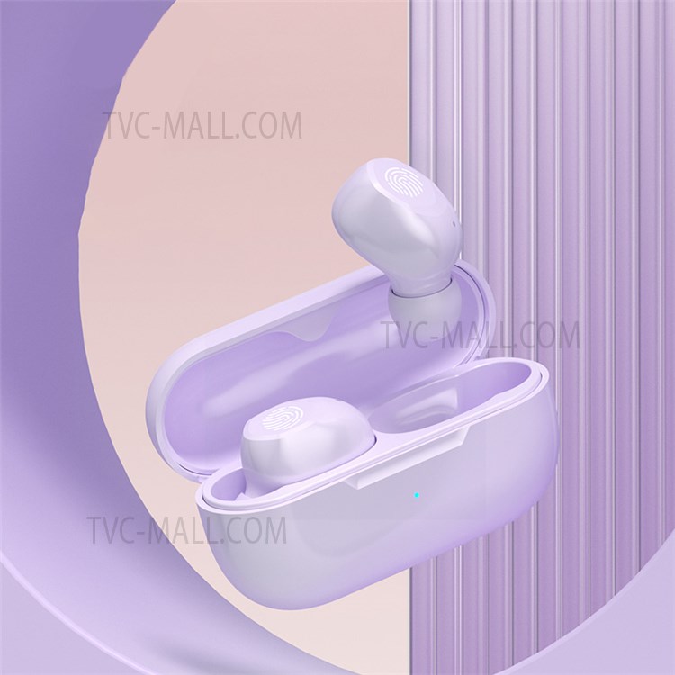 M12 Wireless Bluetooth Earphone Low-delay Gaming TWS Headphone HD Stereo Sound Headset with Charging Bin - Pink-4