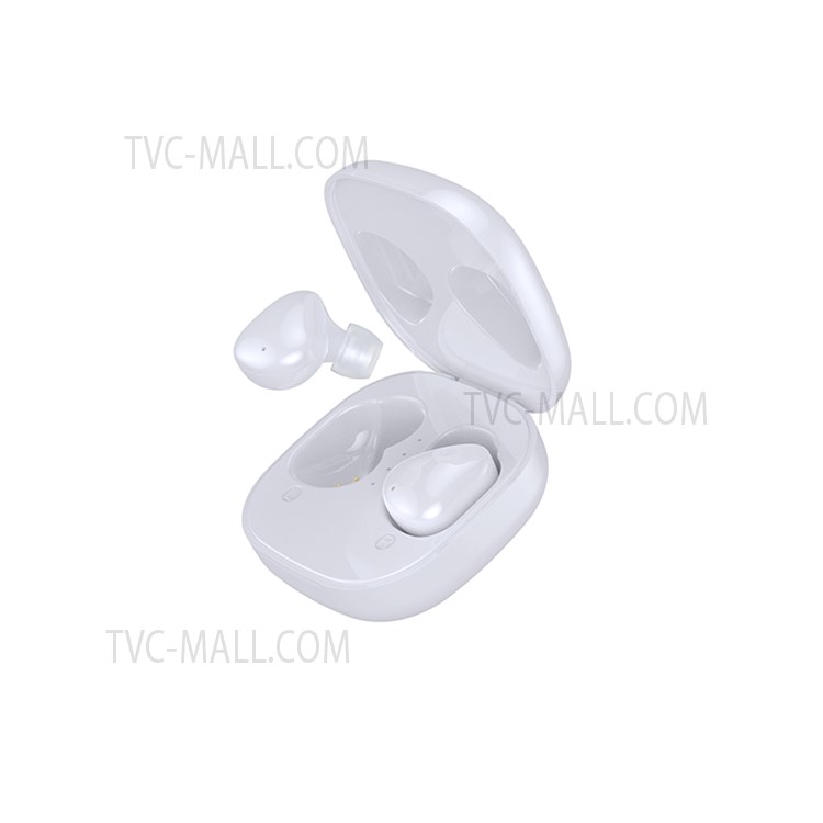 A1 TWS Mini Wireless Bluetooth 5.1 In-ear Earphone Touch Stereo Music Calling Gaming Headset - White-1
