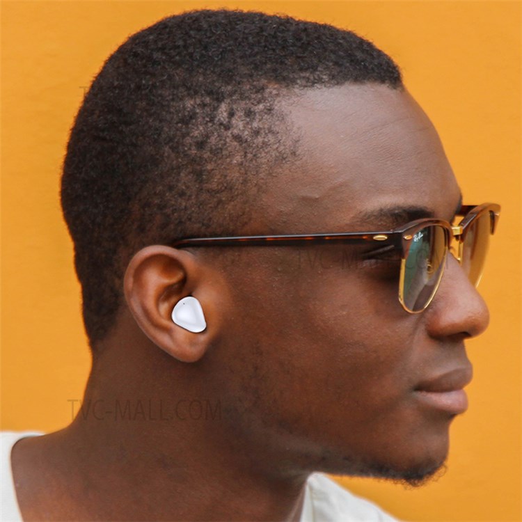 A1 TWS Mini Wireless Bluetooth 5.1 In-ear Earphone Touch Stereo Music Calling Gaming Headset - White-7
