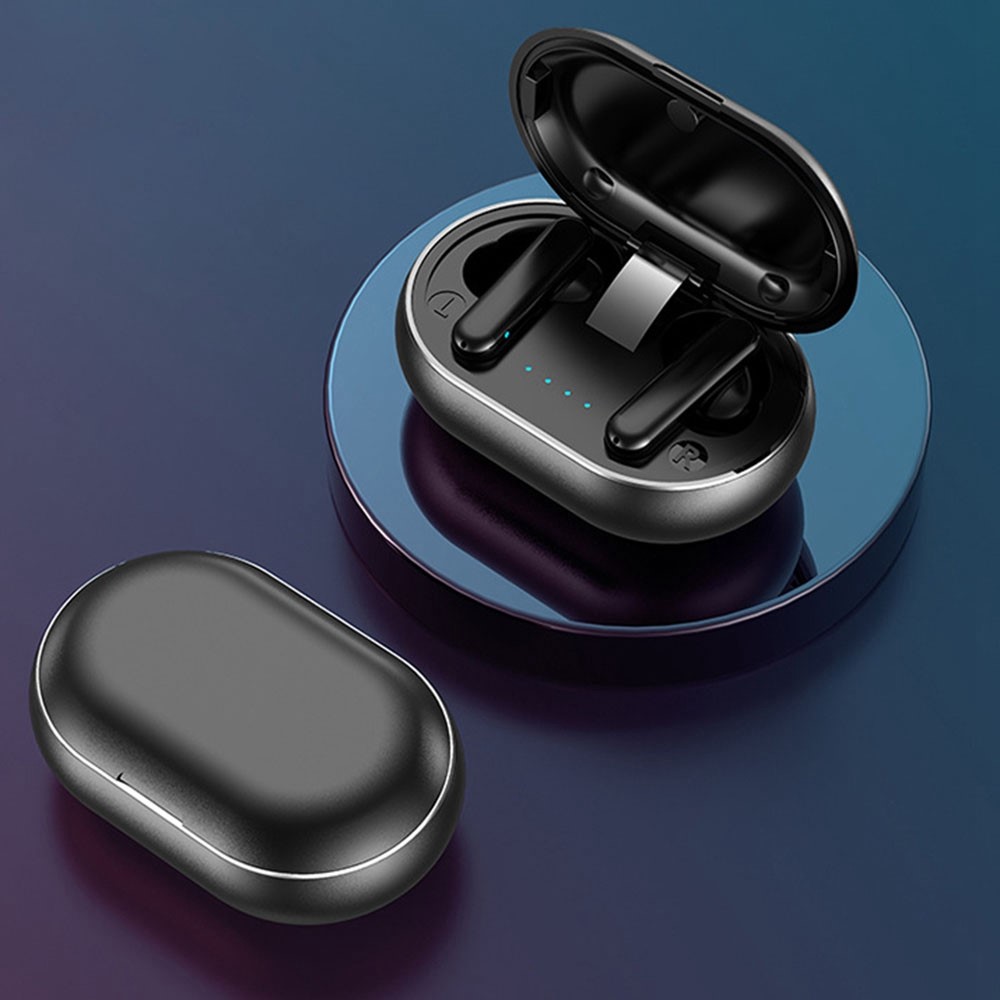 TWS-16 TWS Wireless Bluetooth 5.0 Low Latency Gaming Earphone In-ear Touch Stereo Music Headset (CE Certificated) - Black-10