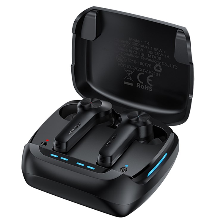 ACEFAST T4 Low Latency True Wireless Earbuds TWS Bluetooth Headset Waterproof Sports Headphone-2