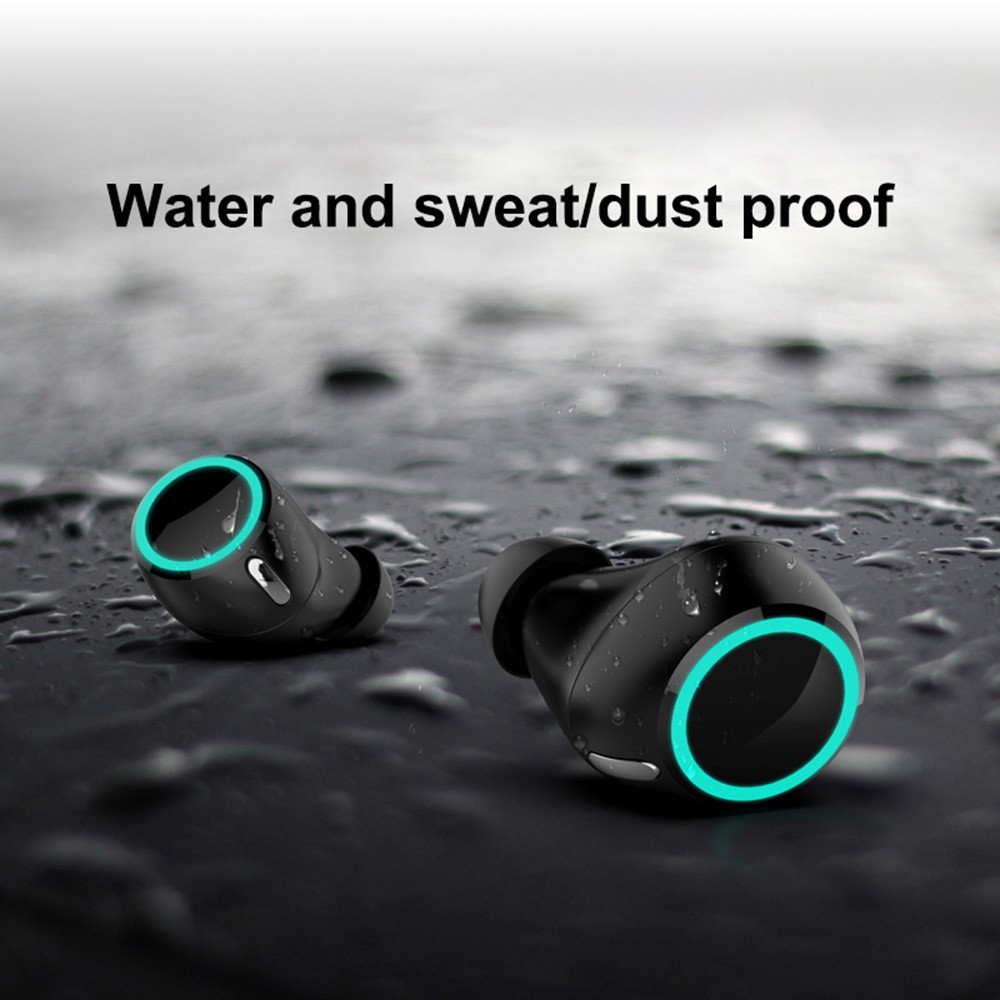 BS02 Touch Control TWS Bluetooth Earphones Power Bank Function Waterproof Earbuds Sports Headsets-5