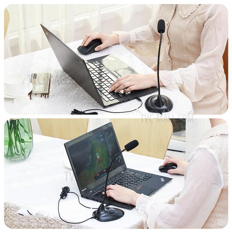 Mini-Studio-Mikrofon 3,5 Mm Audio-Kabel Flexibles Mikrofon-15